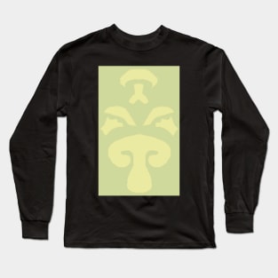 Cece Green Mushroom Long Sleeve T-Shirt